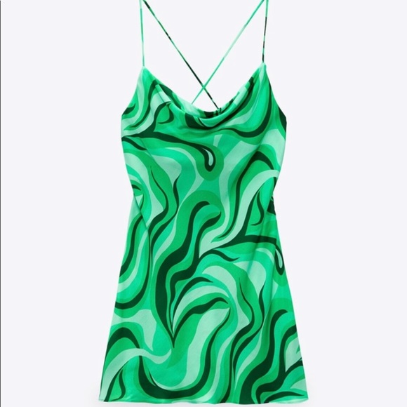 Zara Flowy Mini Dress - Picture 15 of 16